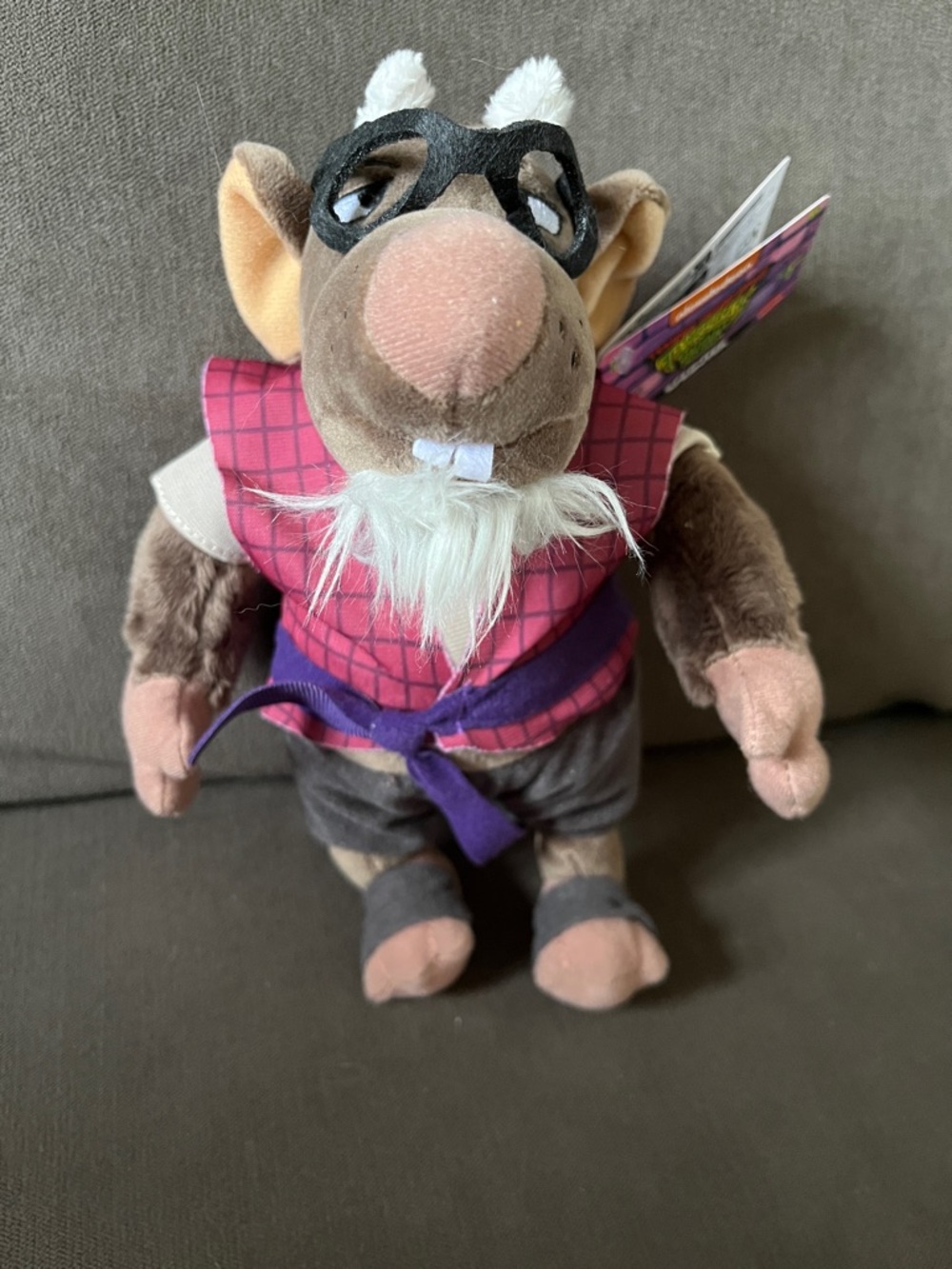 Teenage Mutant Ninja Turtles (TMNT) Mutant Mayhem Splinter Plush Nickelodeon